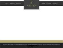 Tablet Screenshot of albatrosconstruccio.com